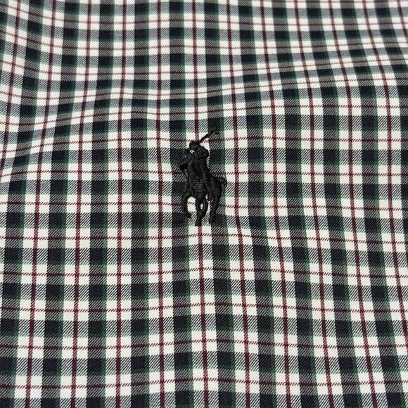 Polo Ralph Lauren Plaid Stretch Performance Long Sleeve Button Down Shirt Size L - Picture 8 of 11